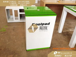 供应湖南衡阳酷派方形开放式体验桌与手机展示柜——厂家直供，品质与价格兼优